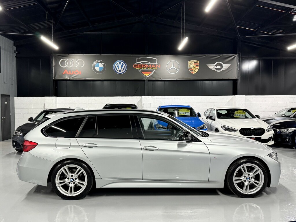 BMW 3 Series Estate 2.0 320D M Sport Touring 201767 YJ67YVH Silver #4