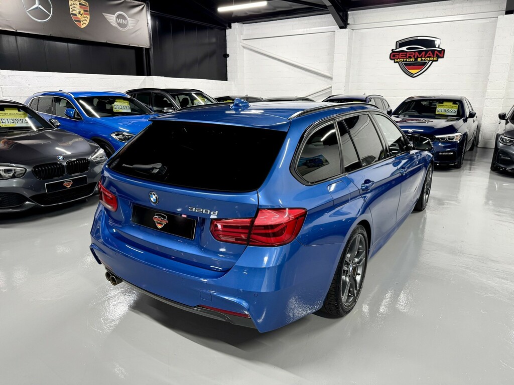 BMW 3 Series 2.0 320D M Sport Touring Blue