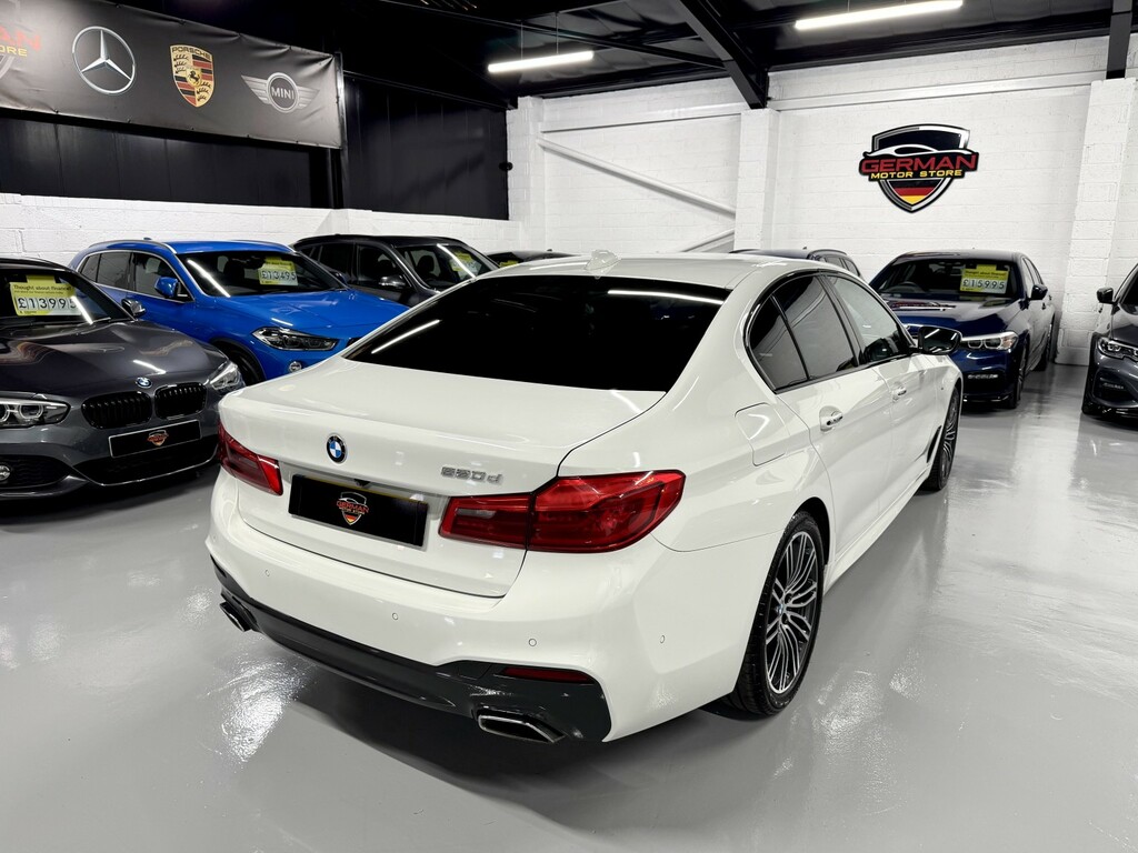 BMW 5 Series 2.0 520D M Sport Saloon White