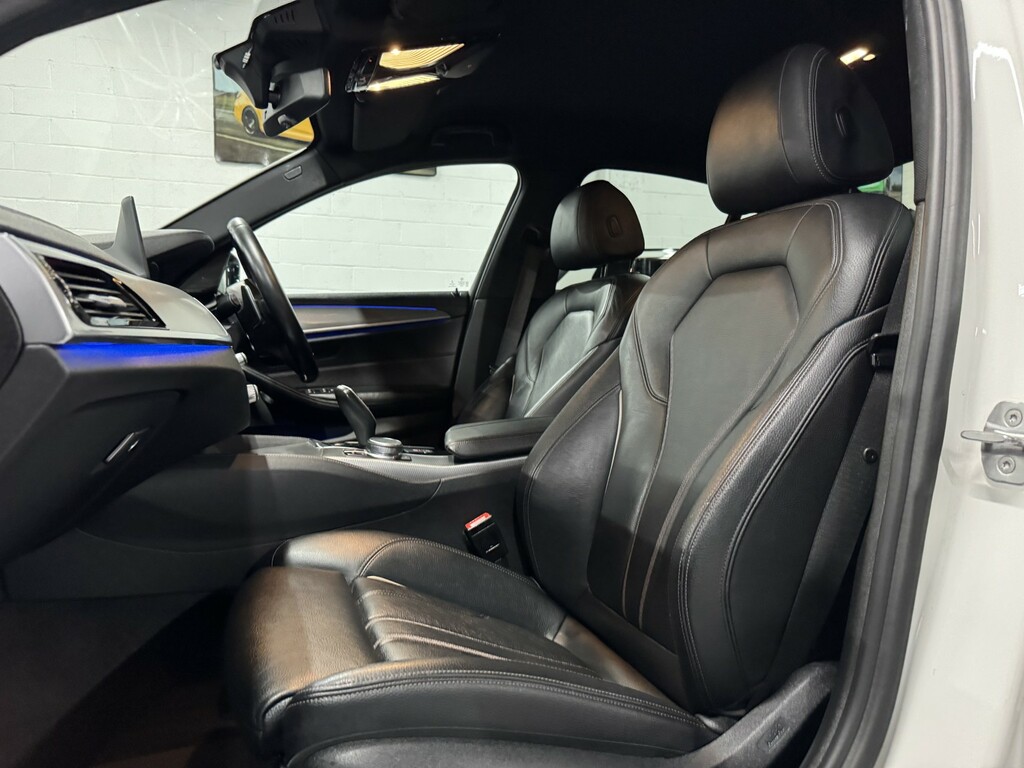 BMW 5 Series 2.0 520D M Sport Saloon White #2