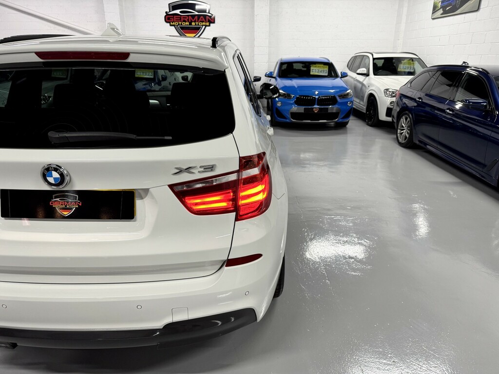 BMW X3 Xdrive20d M Sport Step White #29