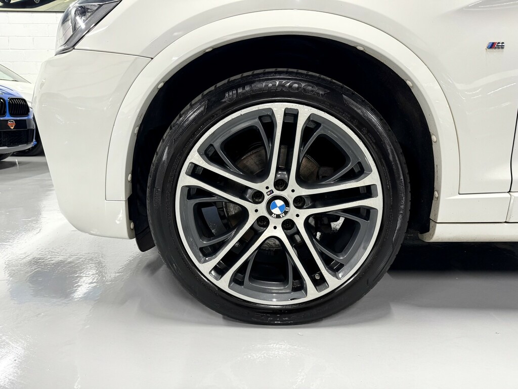 BMW X3 3.0 X3 Xdrive30d M Sport White #3