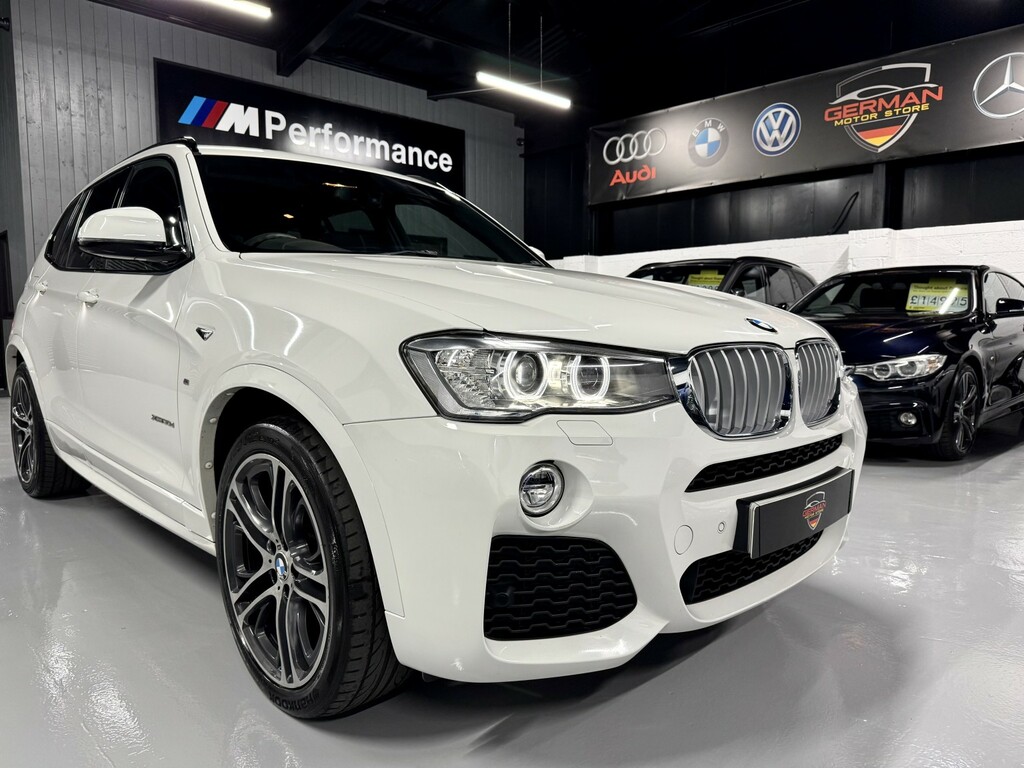 BMW X3 3.0 X3 Xdrive30d M Sport White #6