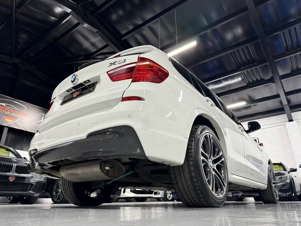 BMW X3 Xdrive20d M Sport Step White #12