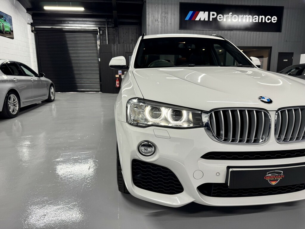 BMW X3 Xdrive20d M Sport Step White #30