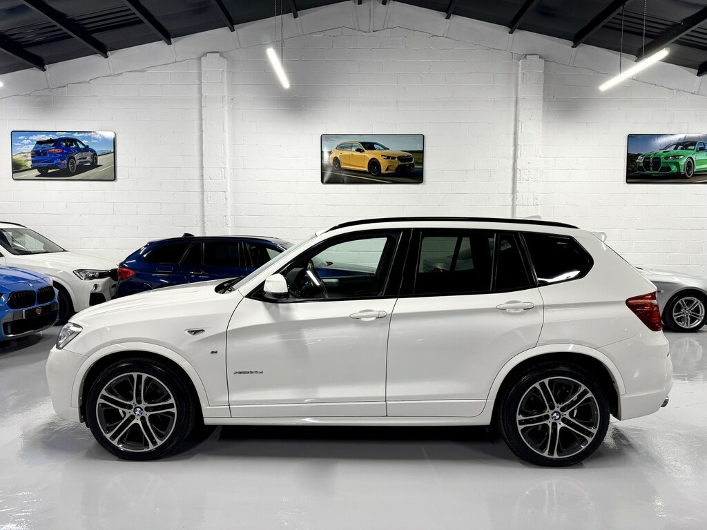 BMW X3 Xdrive20d M Sport Step White #15