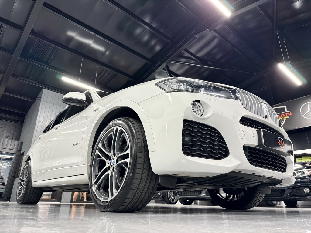 BMW X3 Xdrive20d M Sport Step White #13