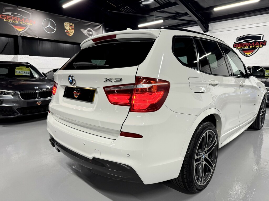 BMW X3 3.0 X3 Xdrive30d M Sport White #5