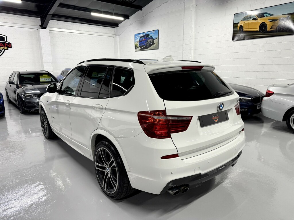 BMW X3 Xdrive20d M Sport Step White #22