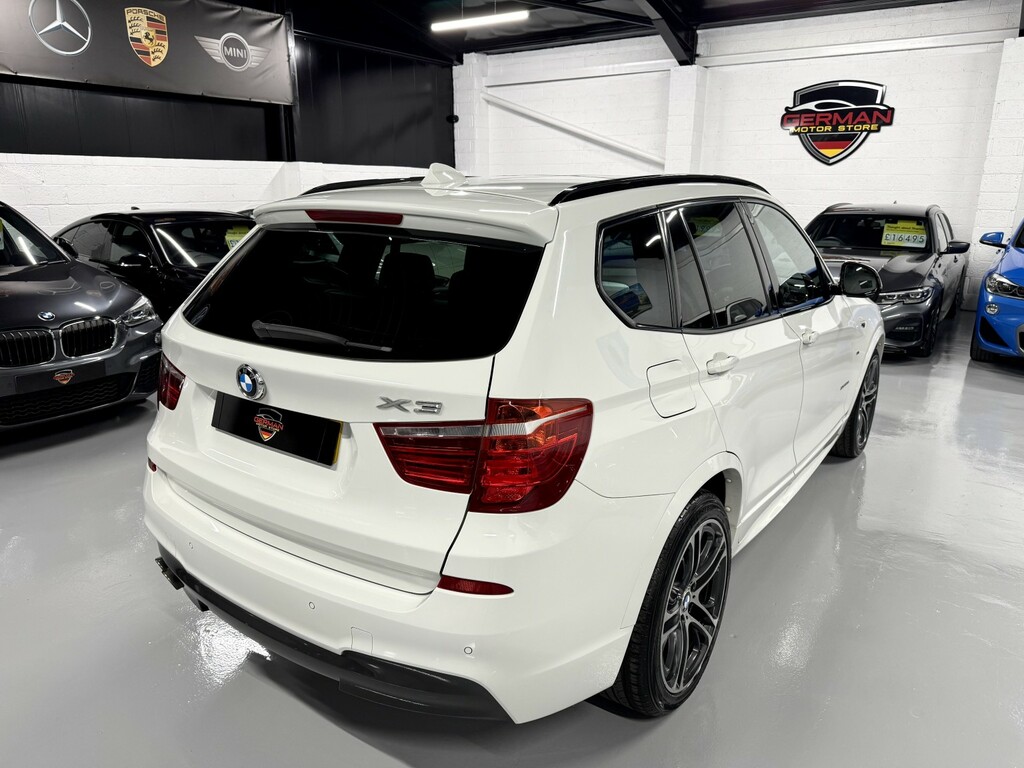 BMW X3 3.0 X3 Xdrive30d M Sport White #2