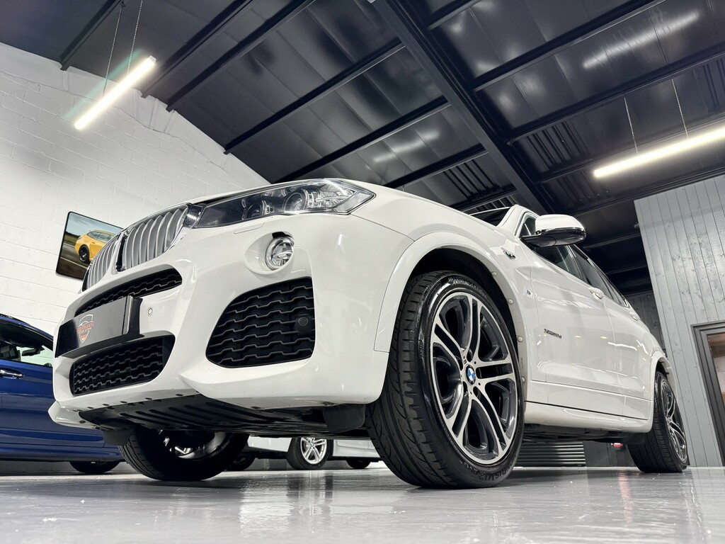 BMW X3 Xdrive20d M Sport Step White #11