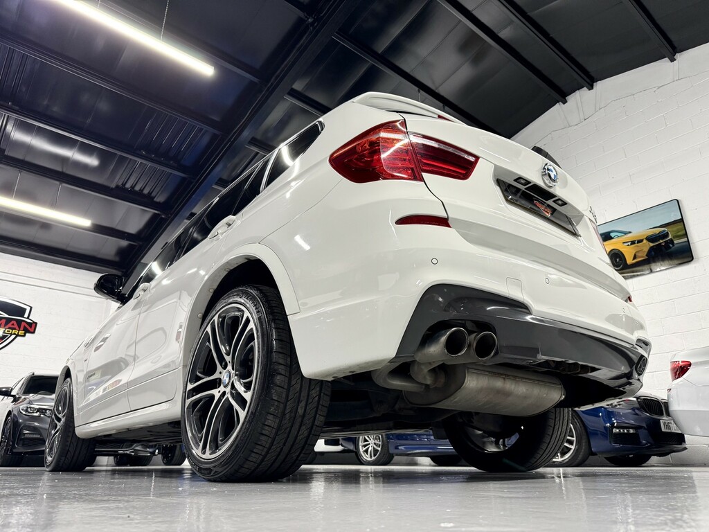 BMW X3 Xdrive20d M Sport Step White #10