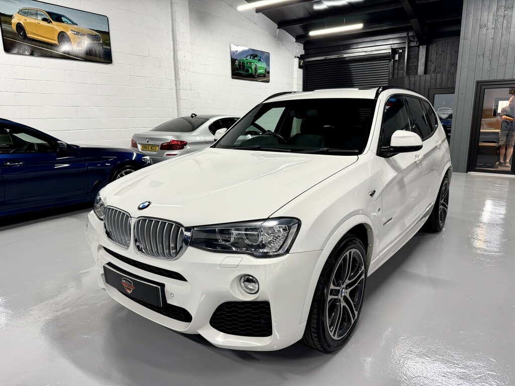 BMW X3 Xdrive20d M Sport Step White #24