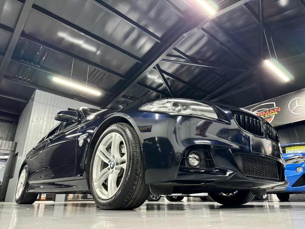 BMW 5 Series 3.0 535D M Sport Saloon Black #6