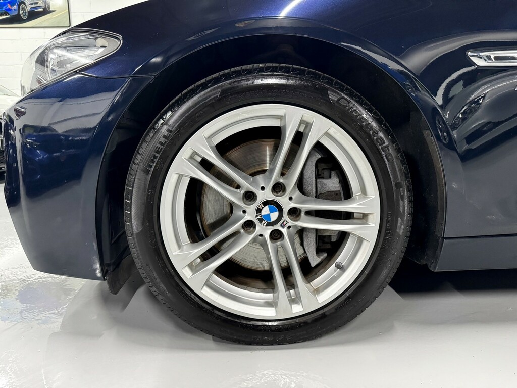 BMW 5 Series 3.0 535D M Sport Saloon Black #3