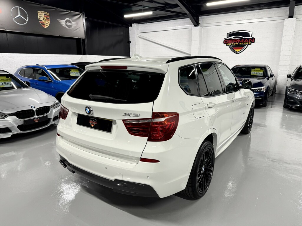 BMW X3 3.0 X3 Xdrive30d M Sport White #3