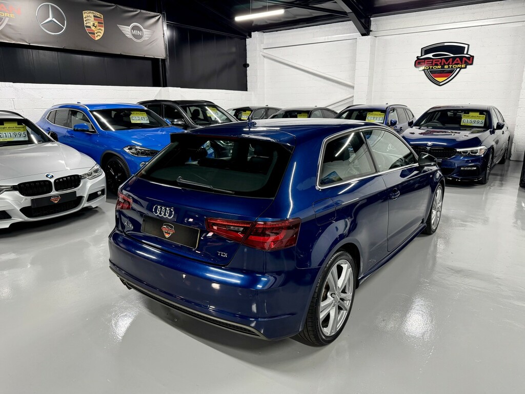 Audi A3 2.0 Tdi S Line Blue #3