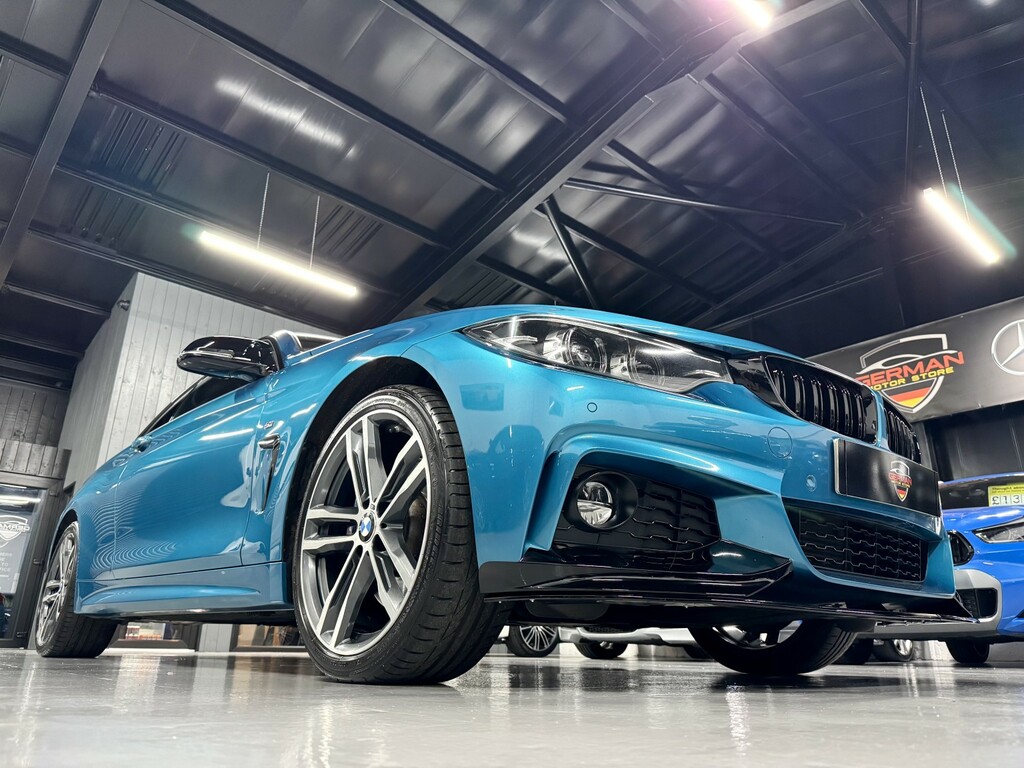 BMW 4 Series Gran Coupe 2.0 420D Xdrive M Sport Coupe Blue #6