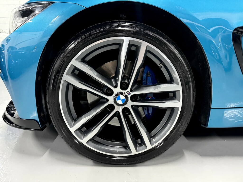 BMW 4 Series Gran Coupe 2.0 420D Xdrive M Sport Coupe Blue #3
