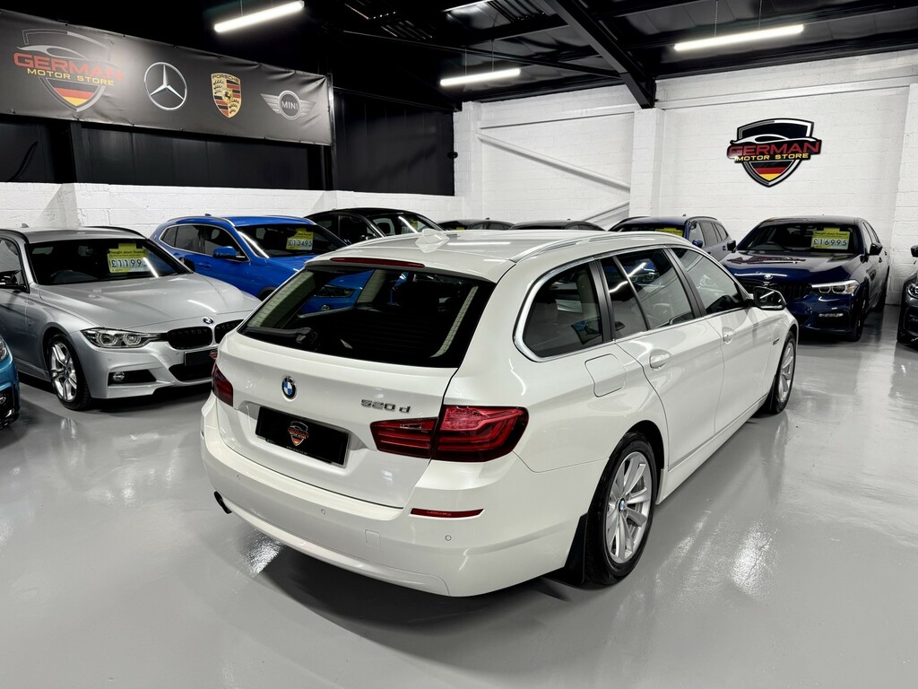 BMW 5 Series Estate 2.0 520D Se Touring 201666 White #2