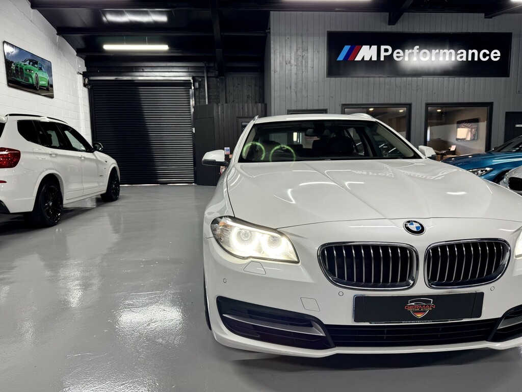 BMW 5 Series 520D 190 M Sport Step White #25