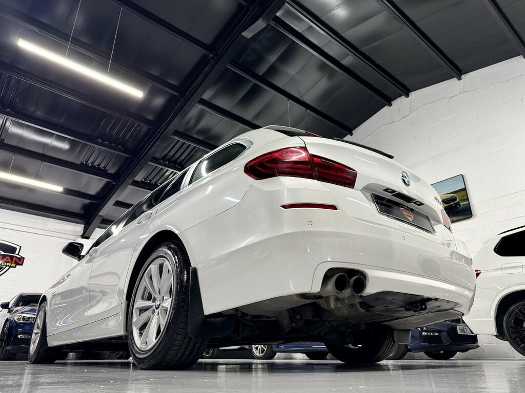 BMW 5 Series Estate 2.0 520D Se Touring 201666 White #5