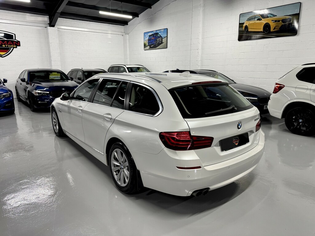 BMW 5 Series 520D 190 M Sport Step White #20