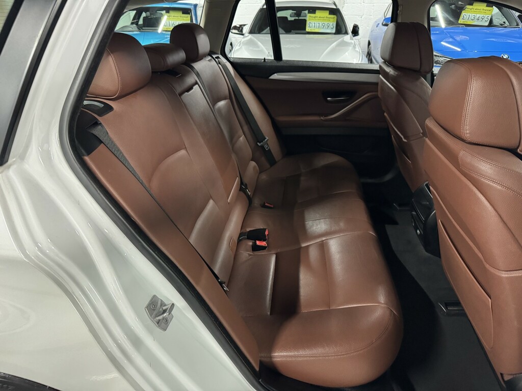 BMW 5 Series 520D 190 M Sport Step White #10