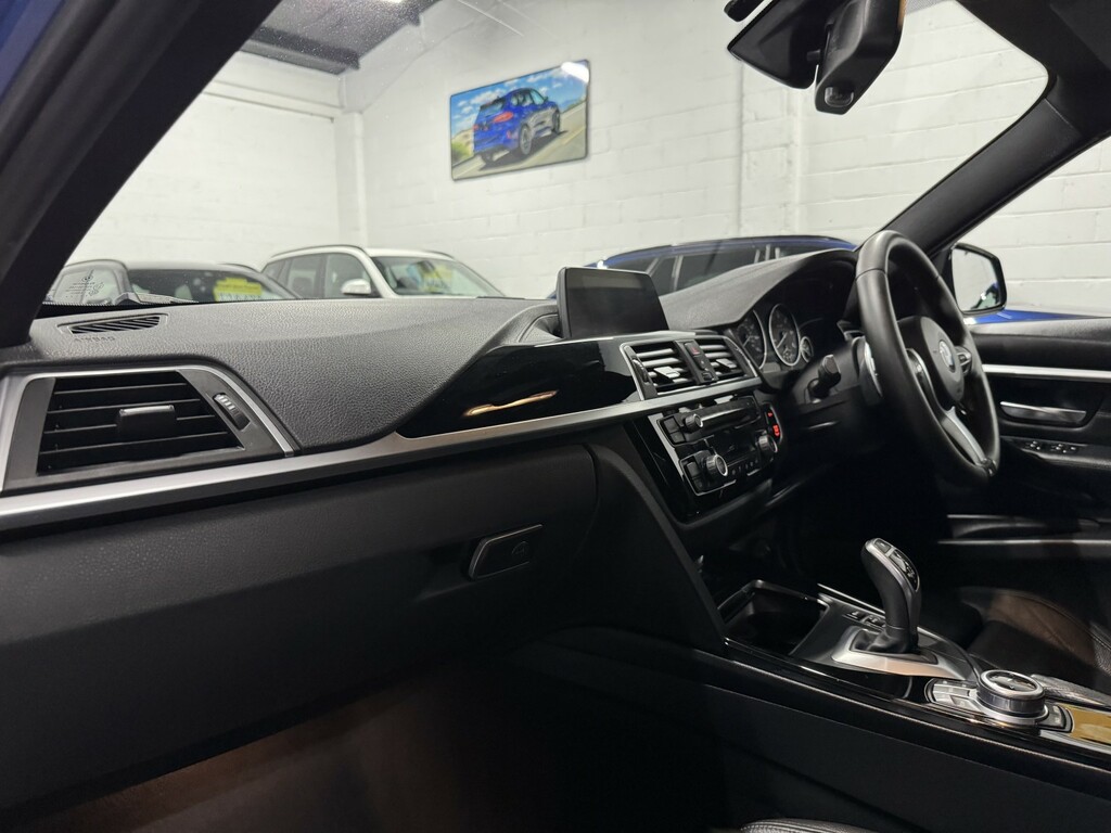 BMW 3 Series 2.0 320D M Sport Saloon Blue #3