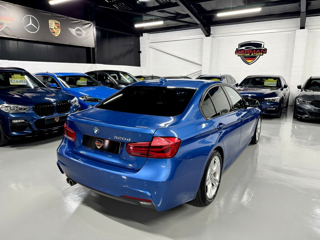 BMW 3 Series 2.0 320D M Sport Saloon Blue #2