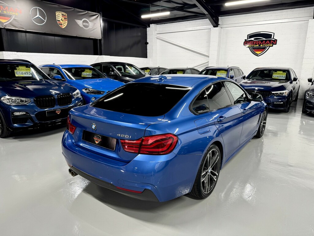 BMW 4 Series Gran Coupe 2.0 420I M Sport Gran Coupe Blue #2