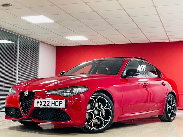 Alfa Romeo Giulia Veloce Saloon YX22HCP Red