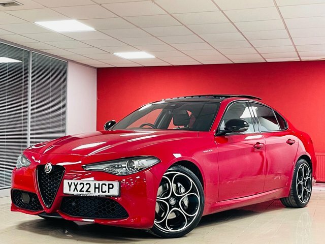 Alfa Romeo Giulia Veloce Saloon YX22HCP Red #2