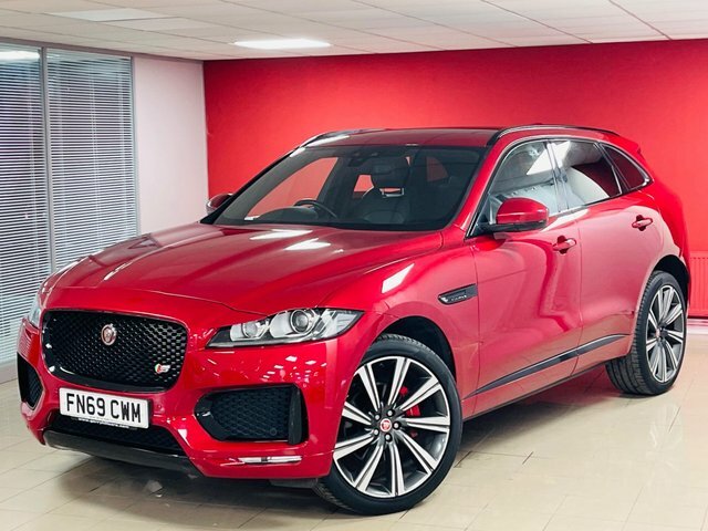 Jaguar F-Pace D300 V6 S Suv Red #3