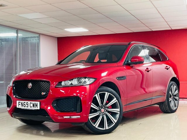 Jaguar F-Pace D300 V6 S Suv Red