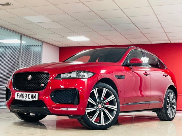Jaguar F-Pace D300 V6 S Suv Red #2