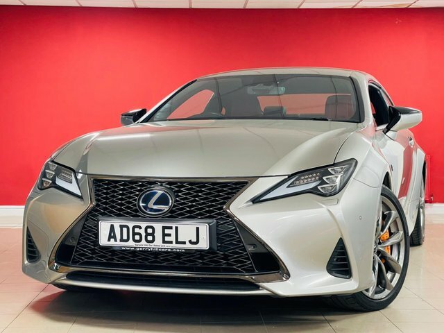 Lexus RC 300H F Sport Coupe Silver #4