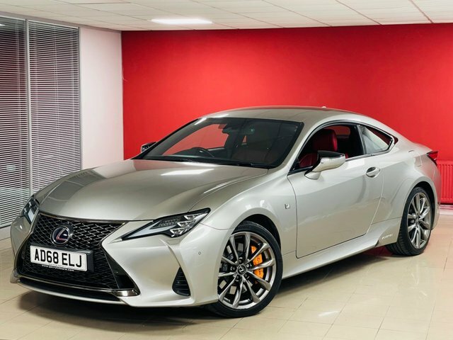 Lexus RC 300H F Sport Coupe Silver #3