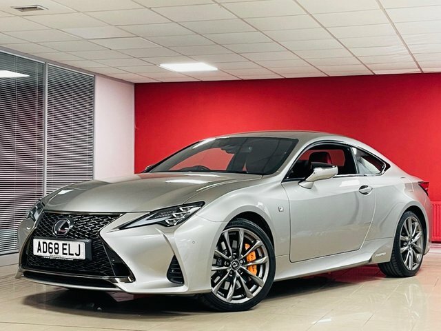Lexus RC 300H F Sport Coupe Silver #2