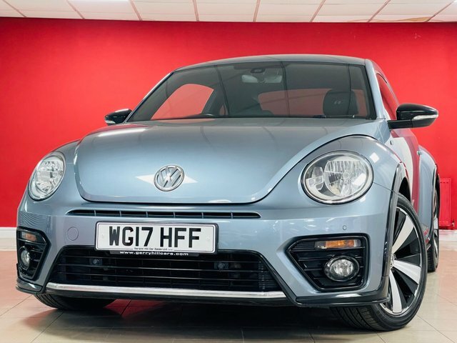 Volkswagen Beetle Tdi Bluemotion Tech R-line WG17HFF Blue #3