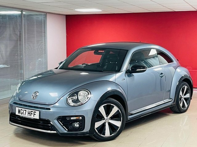 Volkswagen Beetle Tdi Bluemotion Tech R-line WG17HFF Blue #2