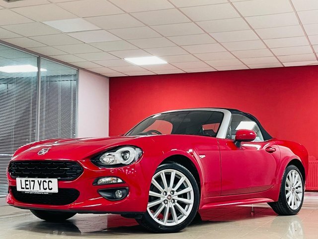 Fiat 124 Spider Multiair Lusso Convertible Red #5