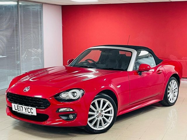 Fiat 124 Spider Multiair Lusso Convertible Red