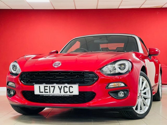 Fiat 124 Spider Multiair Lusso Convertible Red #3