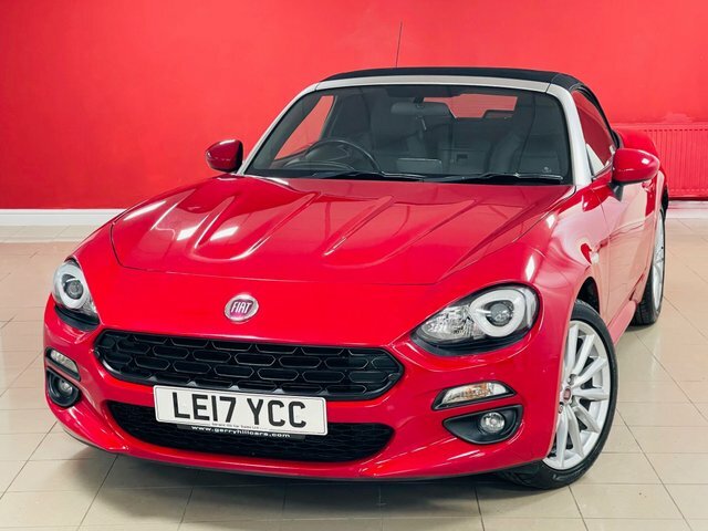 Fiat 124 Spider Multiair Lusso Convertible Red #2