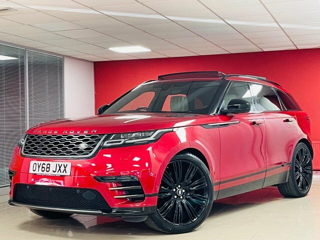 Land Rover Range Rover Velar D240 R-dynamic Hse Suv OY68JXX Red #3