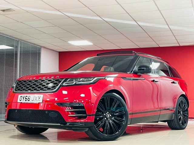 Land Rover Range Rover Velar D240 R-dynamic Hse Suv OY68JXX Red #5