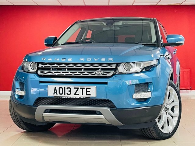 Land Rover Range Rover Evoque Sd4 Pure Suv AO13ZTE Blue #4