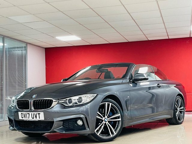 BMW 4 Series 420D M Sport Convertible Grey #5