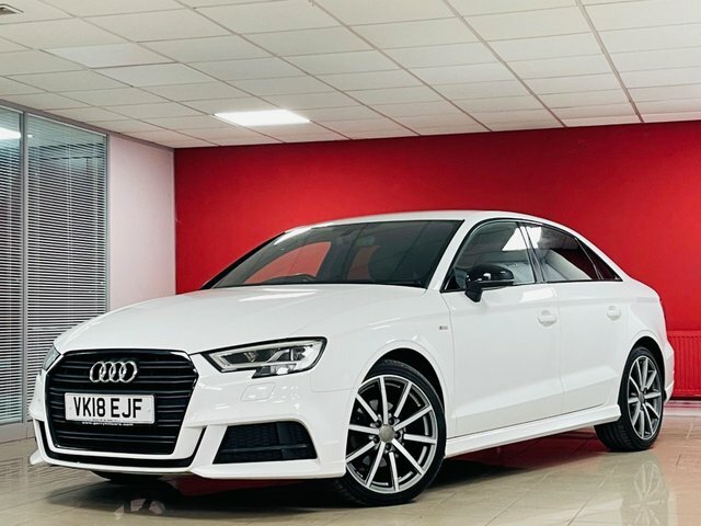 Audi A3 Tdi Black Edition Saloon White #2